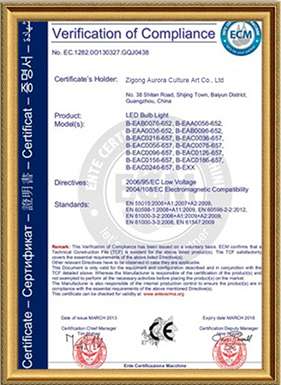 AURORAGONG Certificate 2