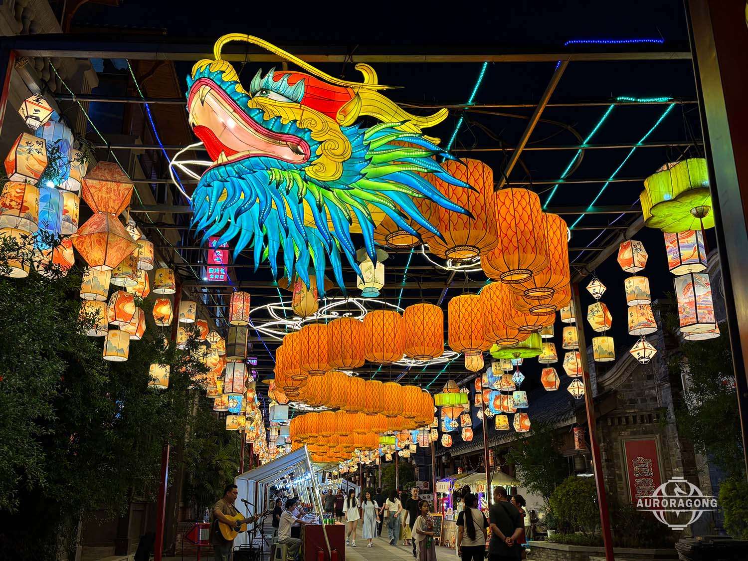 Custom Chinese Dragon Lanterns