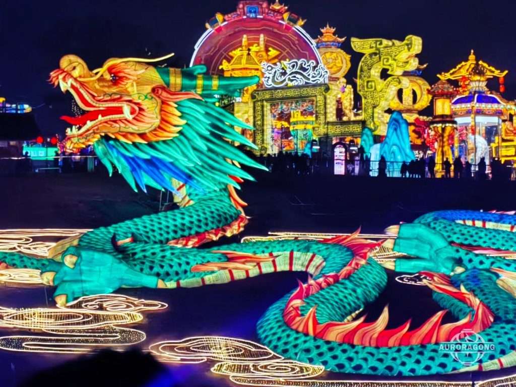 Custom Dragon Chinese Lantern from Zigong