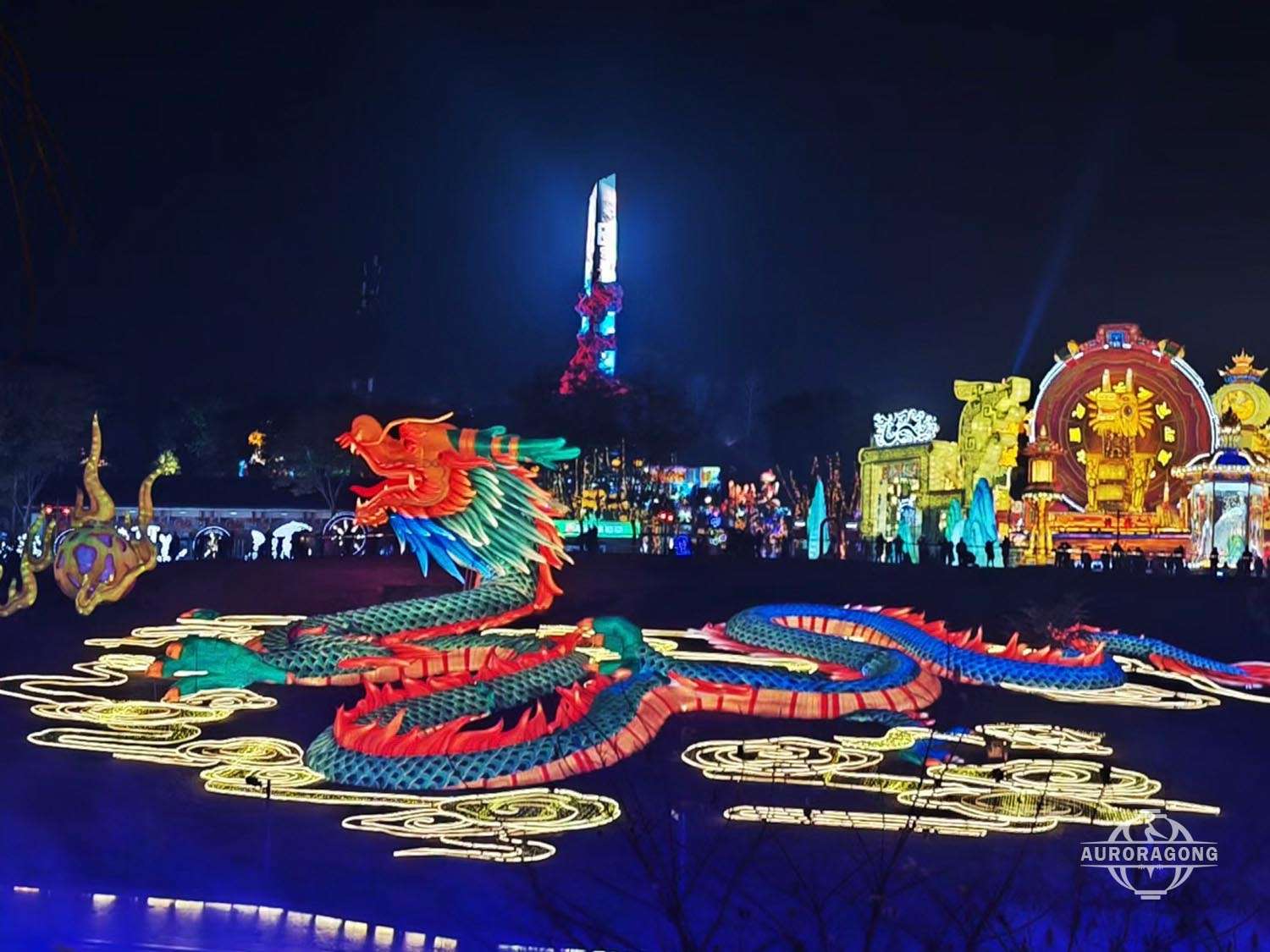 Dragon Chinese Lantern from Zigong