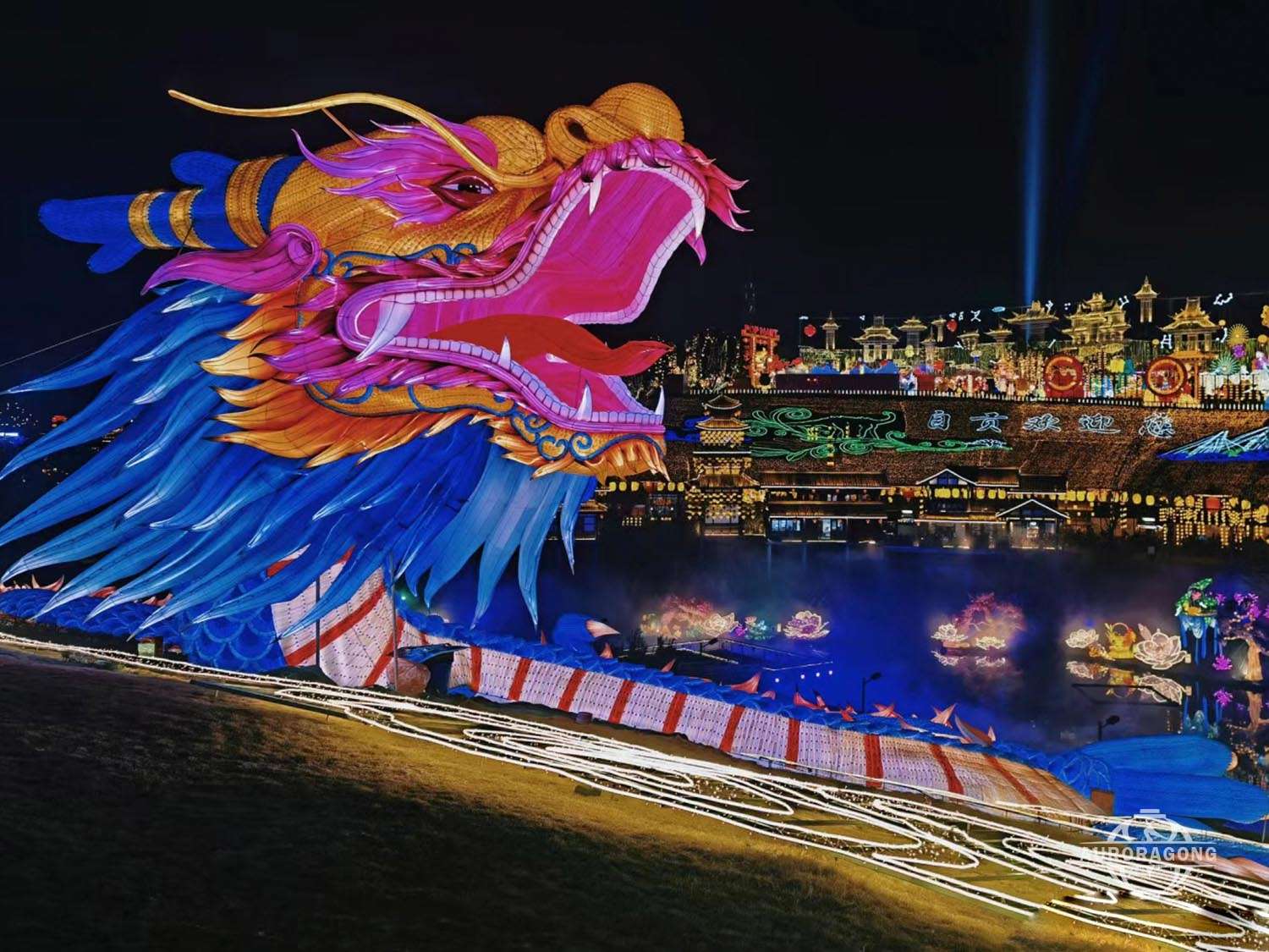 Custom Dragon Chinese Lantern from AuroraGong