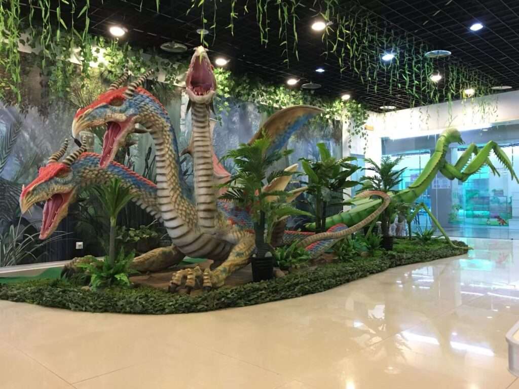 Exhibition Animatronics Dragon Factory