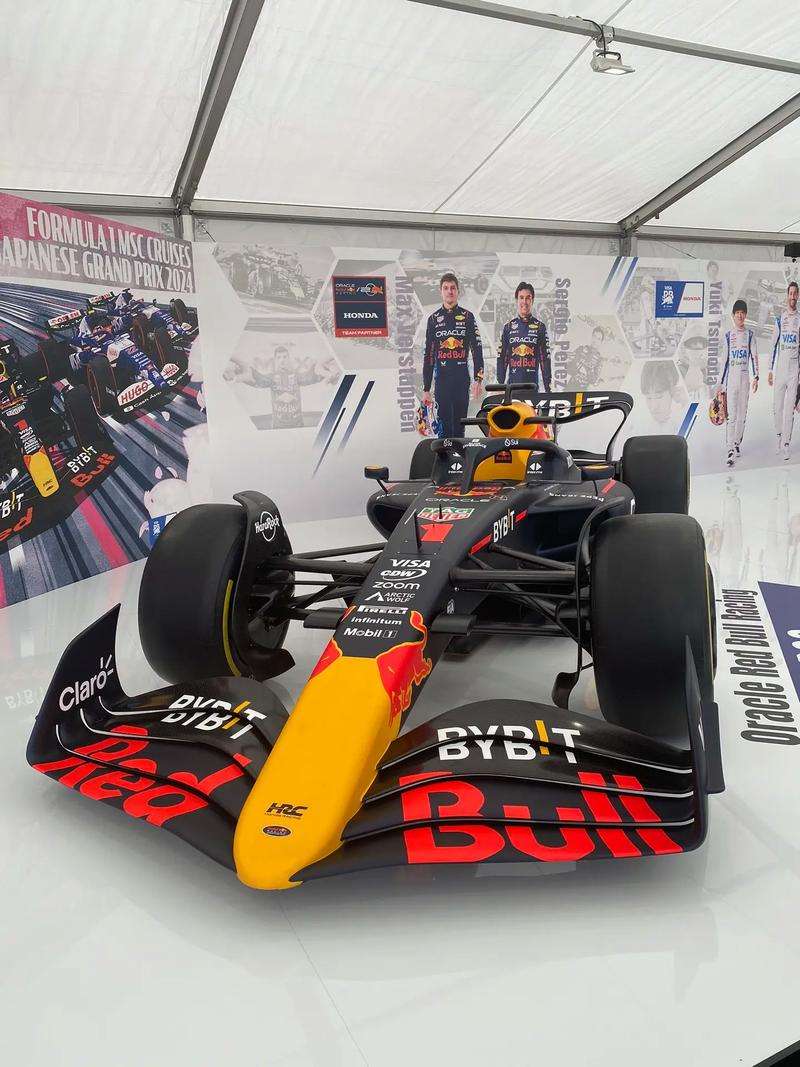 F1 Racing Car Model used for advertising shoot