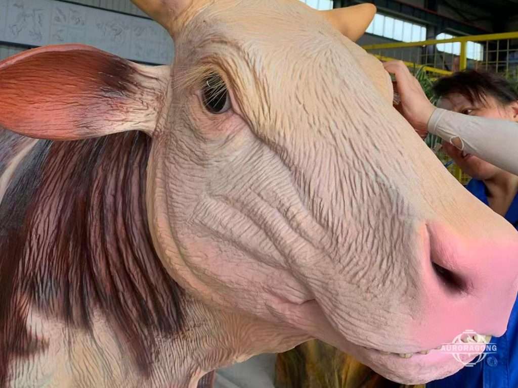 Farm Themed Animatronic Cow eyes