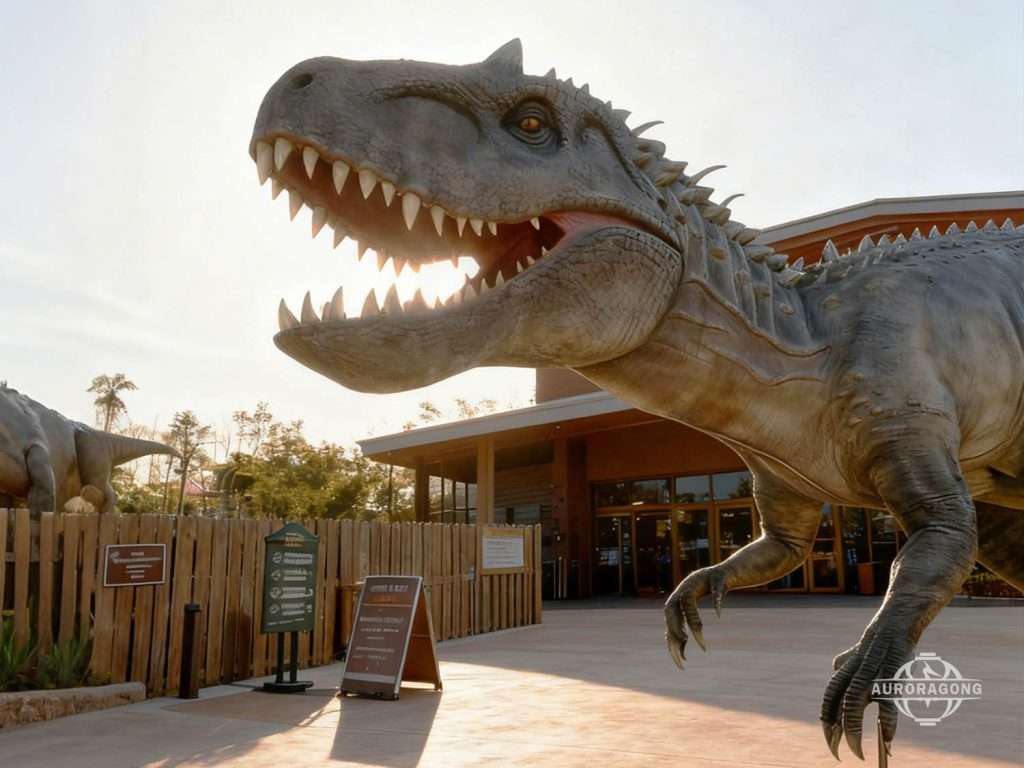 Giant Animatronic Dinosaur