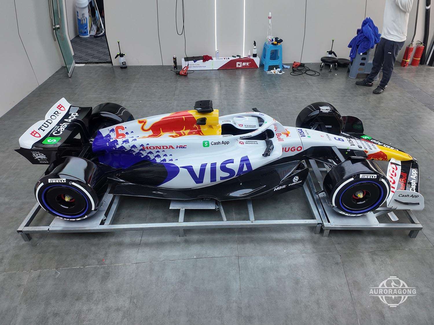 High-quality F1 Racing Car Model with custom design