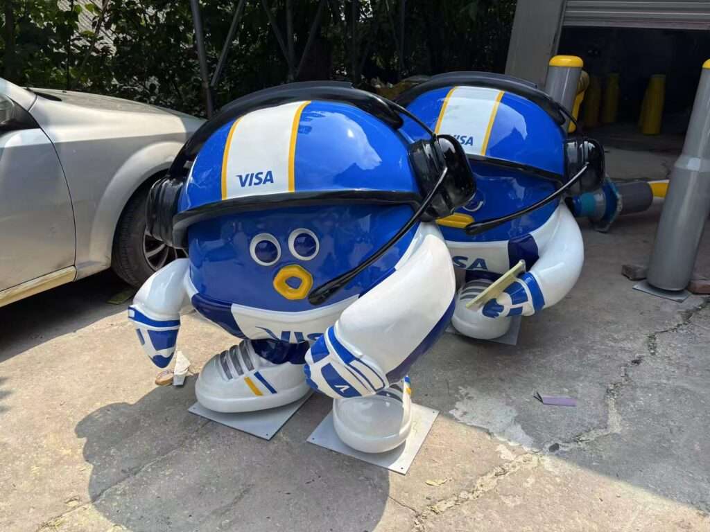 IP character fiberglass sculptures for sale