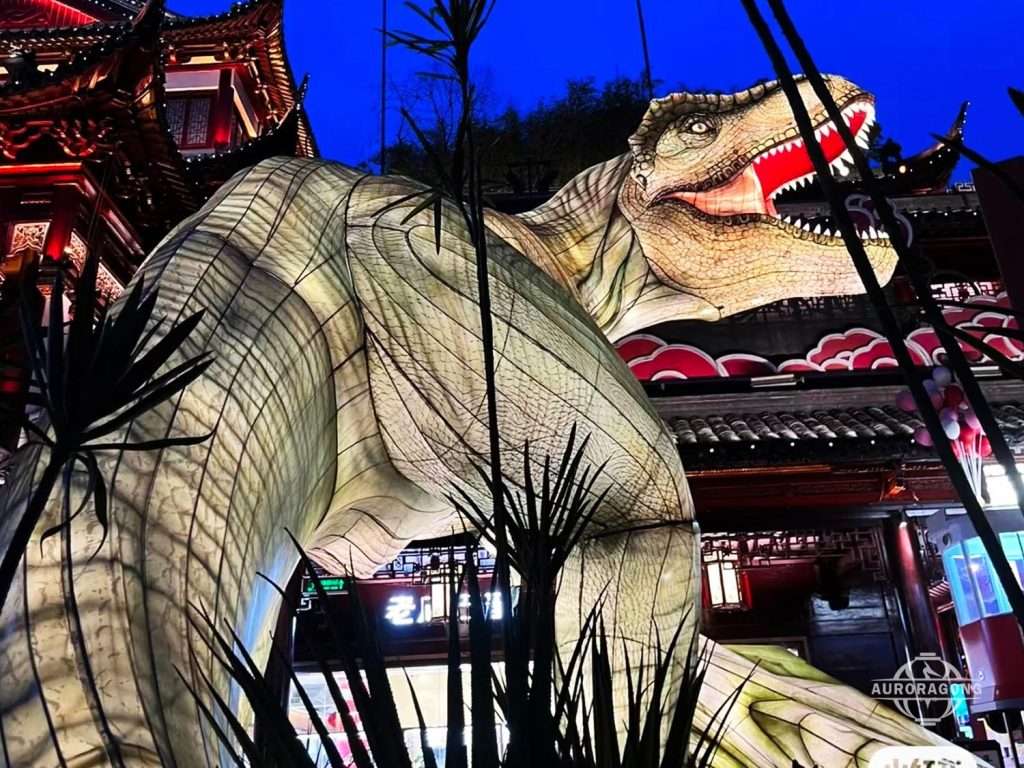 Jurassic Park Themed Dinosaur Lantern
