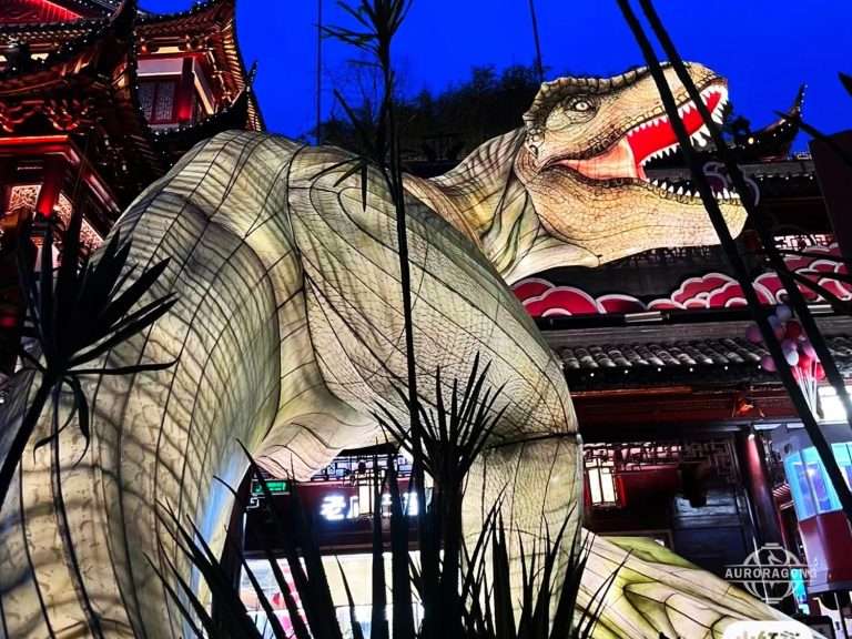 Jurassic Park Themed Dinosaur Lantern