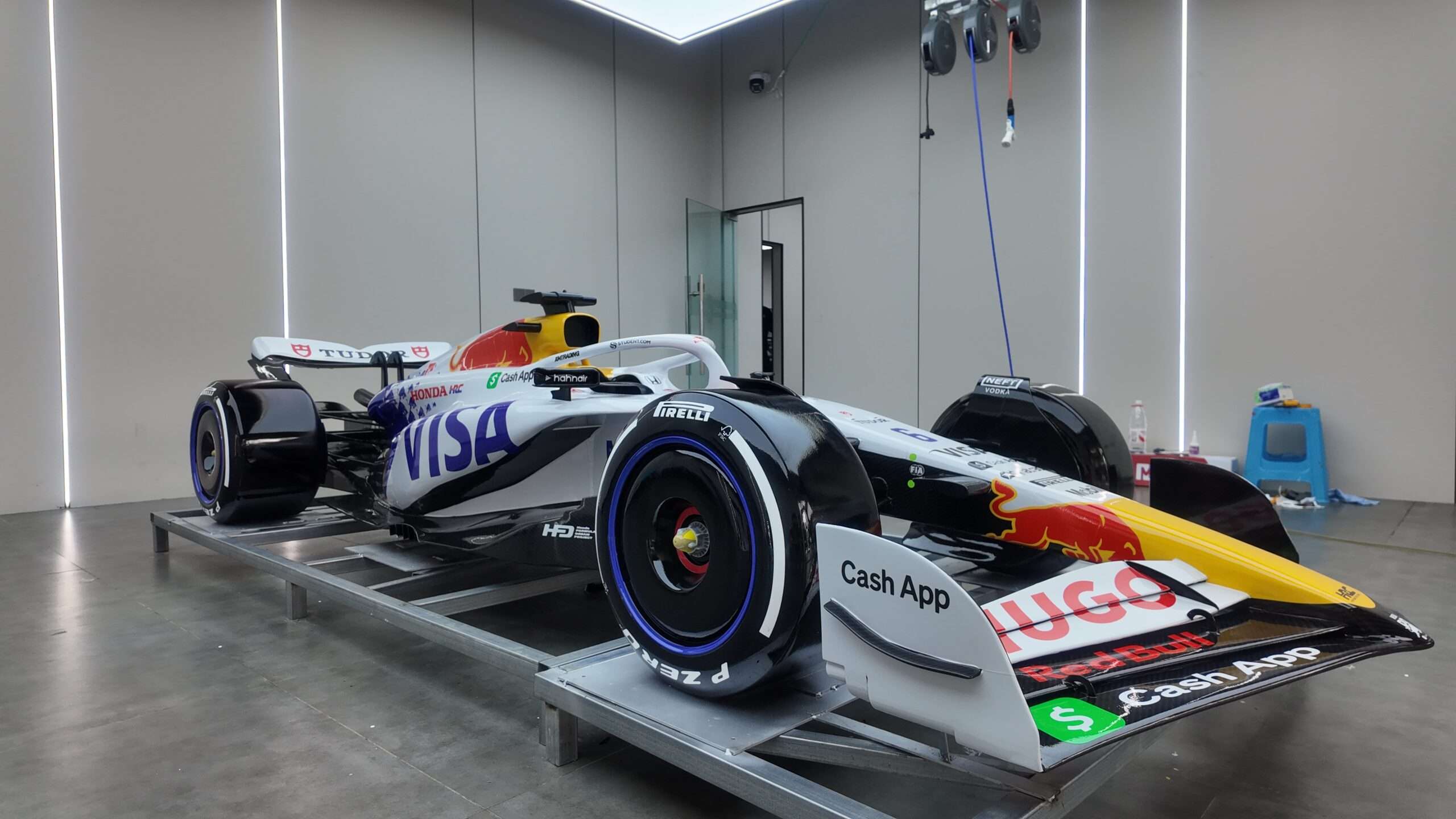 Large F1 racing car model