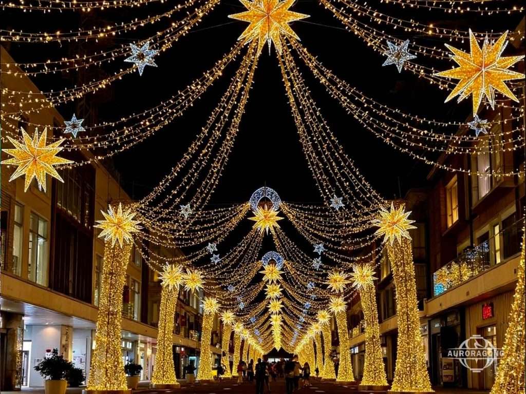 Christmas Light Sculpture