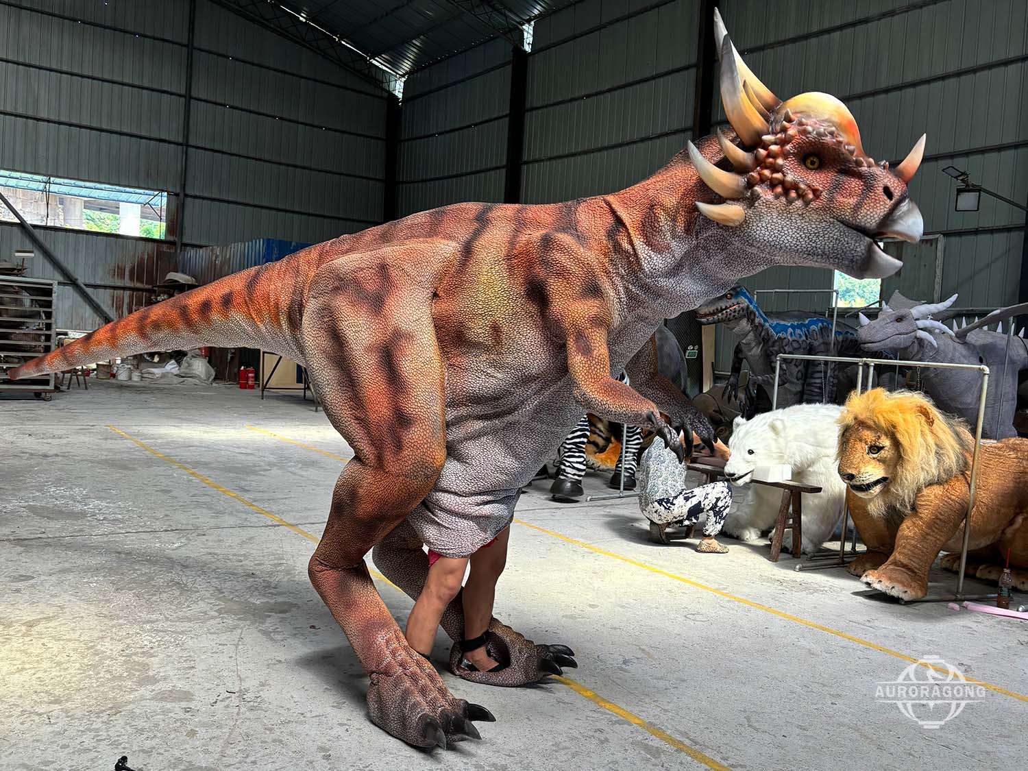 Real Real Pachycephalosaurus Dinosaur