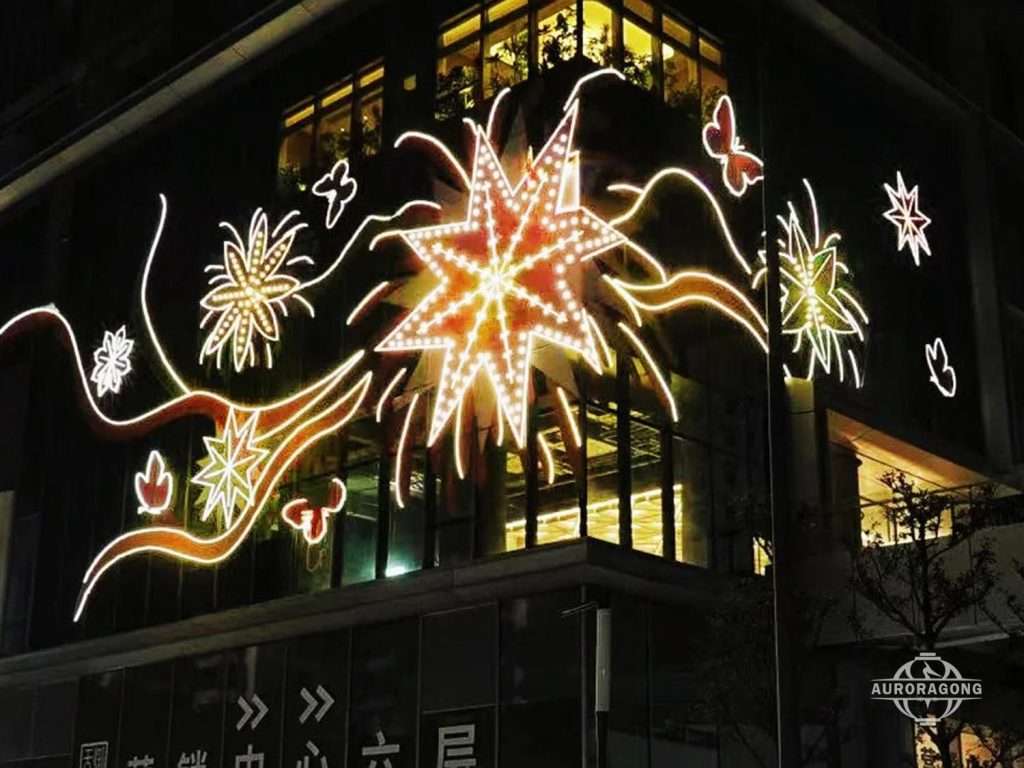 Shopping Mall Wall LED Lighting Designs