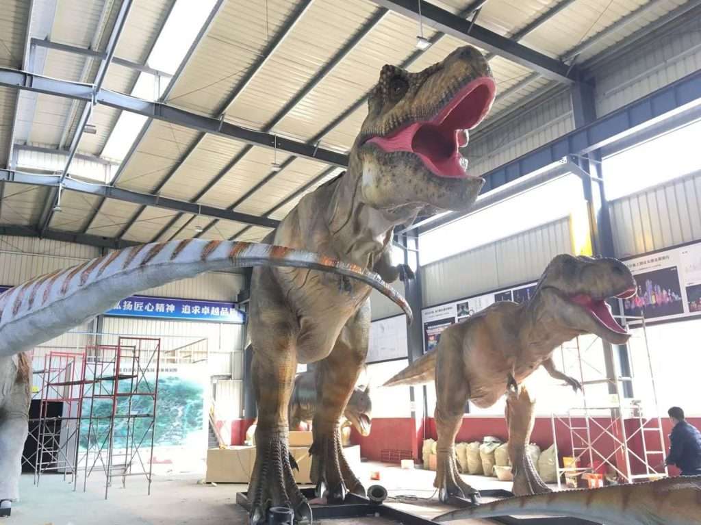 Realistic Tyrannosaurus Rex Sculpture
