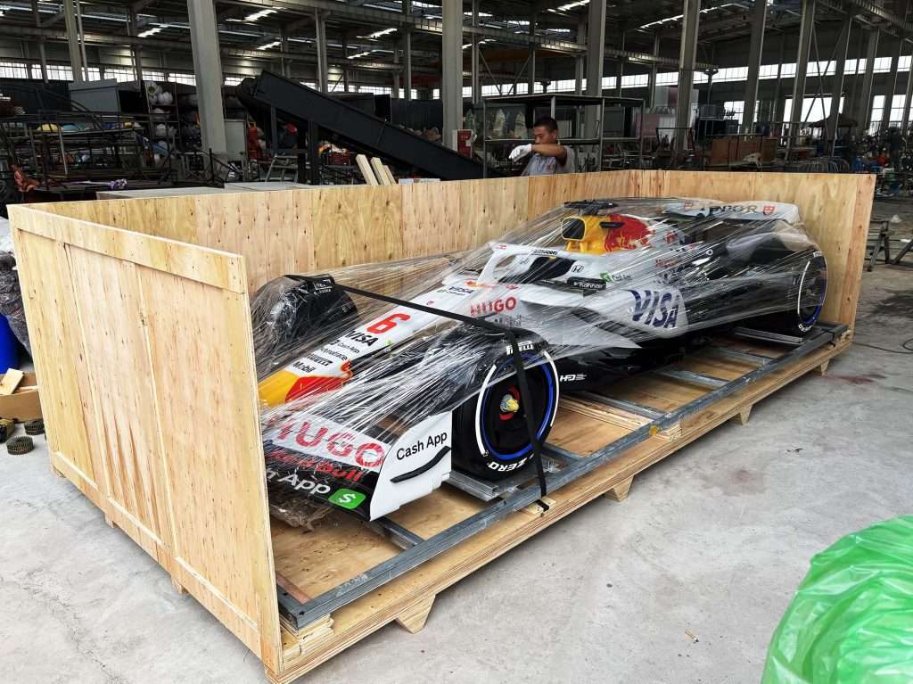 F1 racing fiberglass packaging