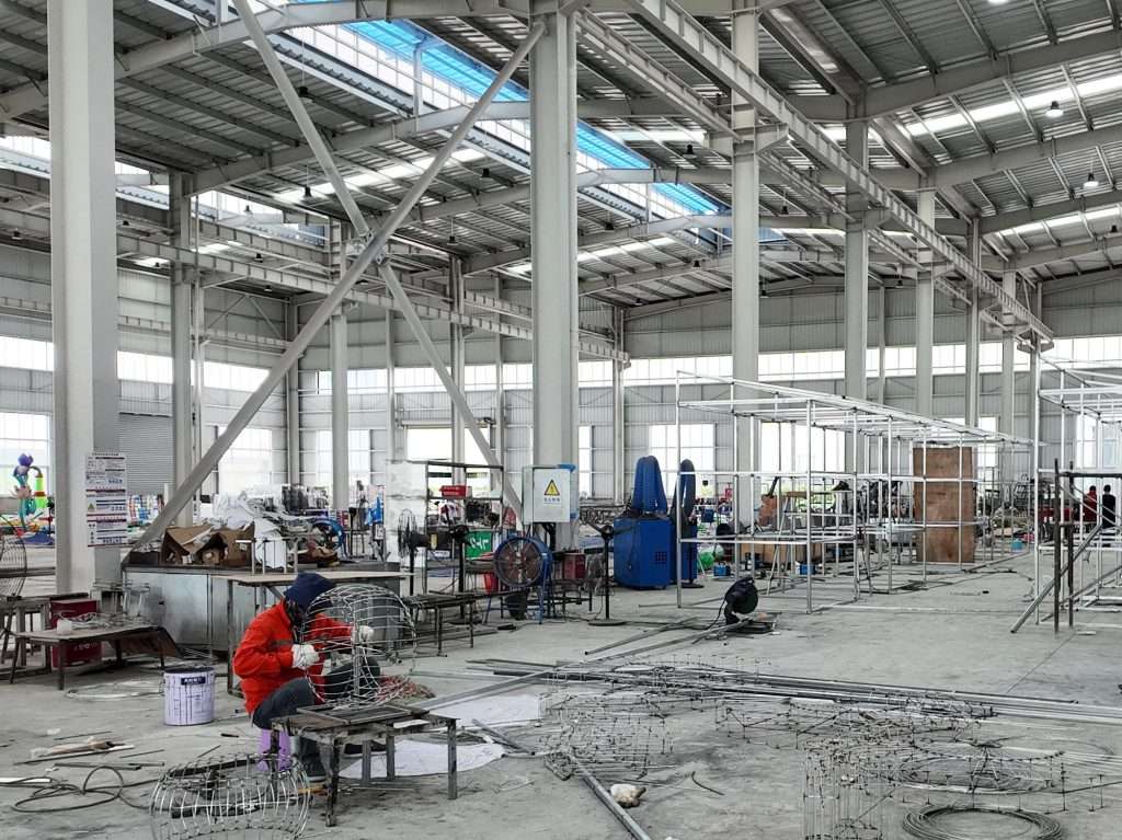 auroragong factory welding area