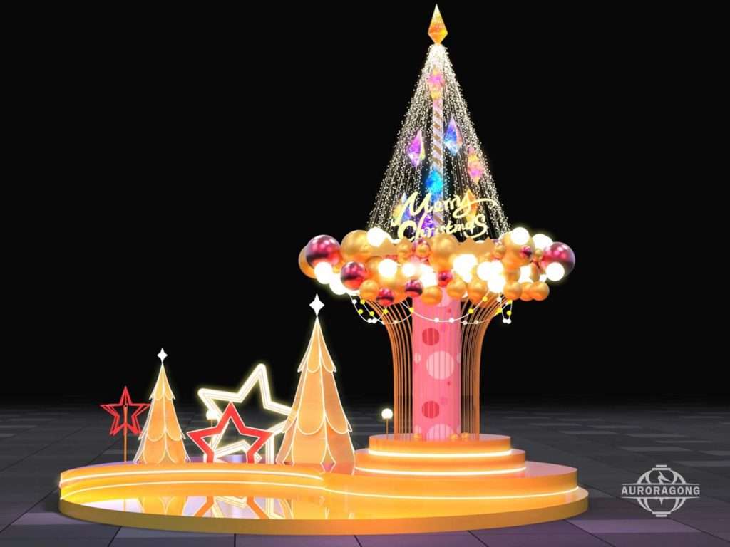 Christmas outdoor light decorations