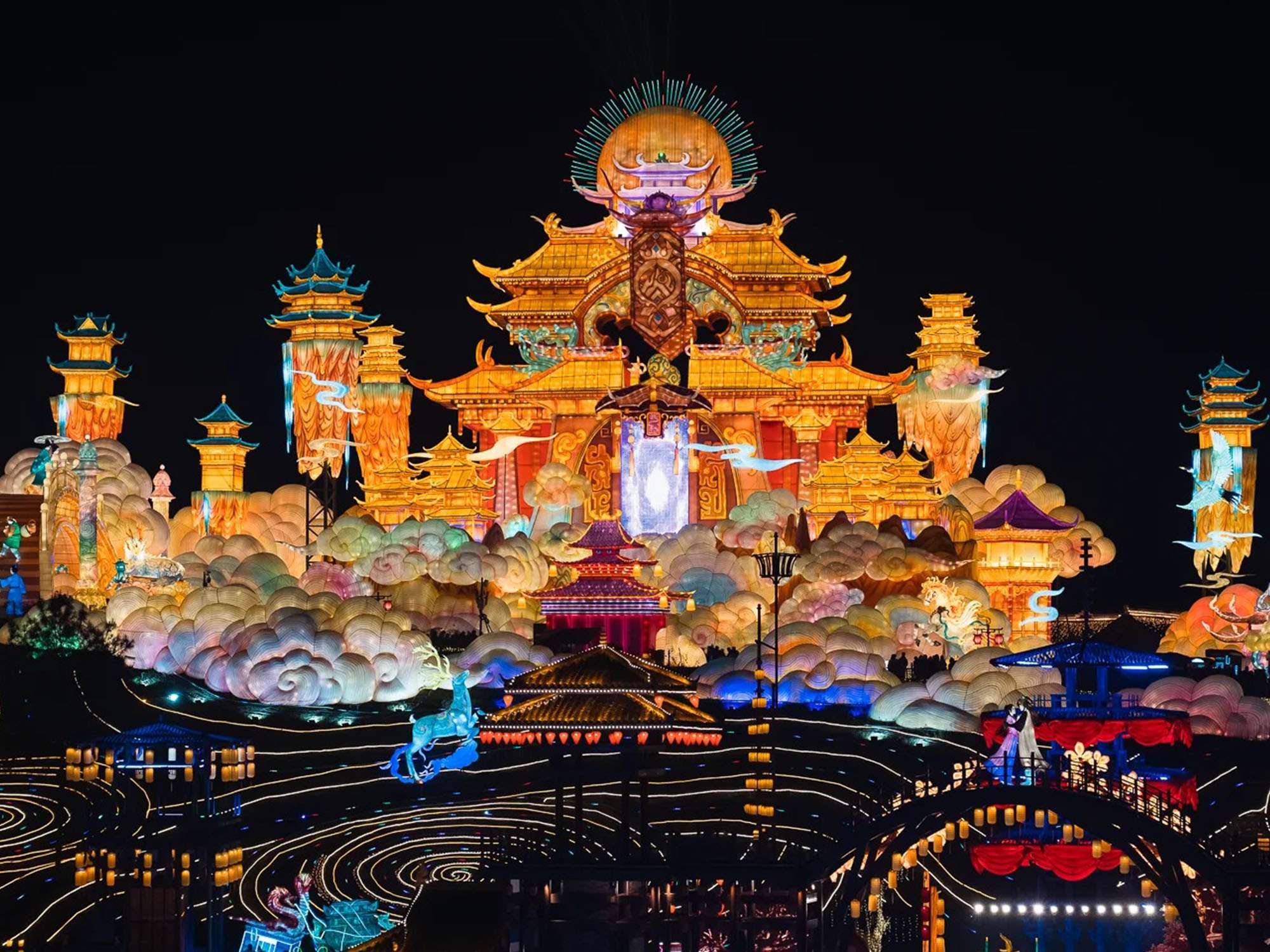 Festival Lantern Shows - Animal Lanterns And Plant Lanterns