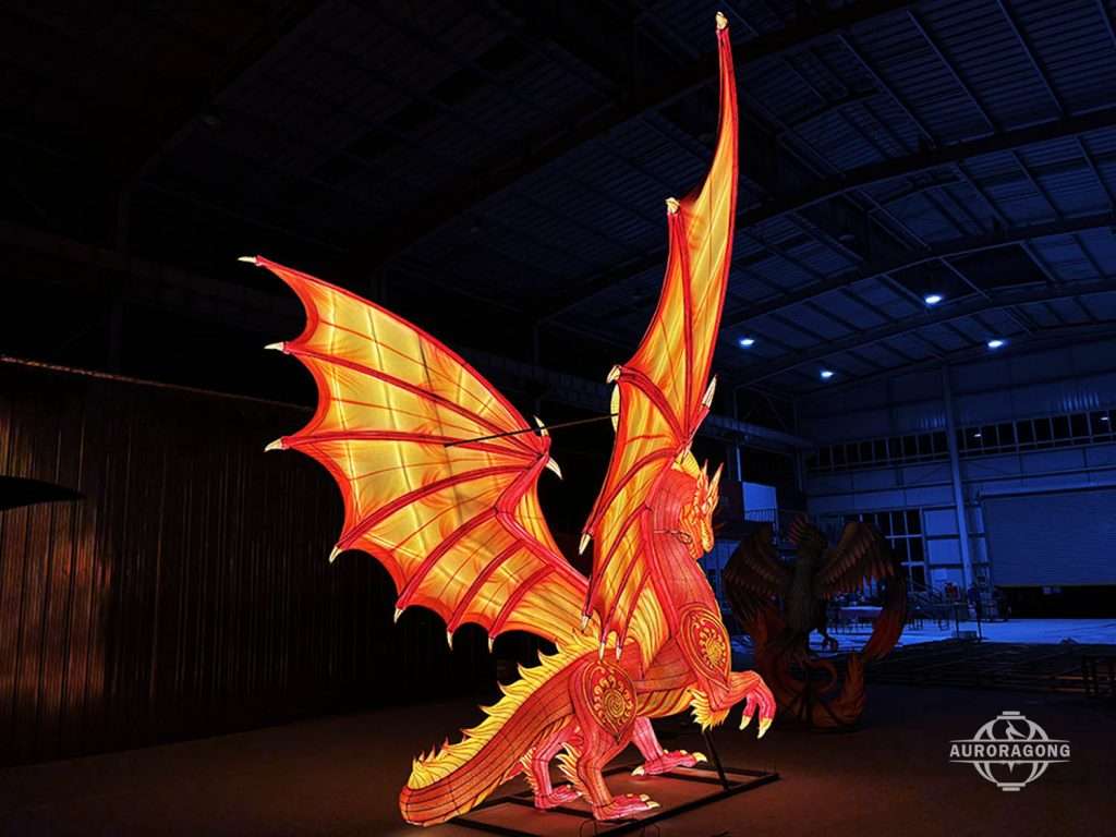 Chinese LED Western Dragon Lantern