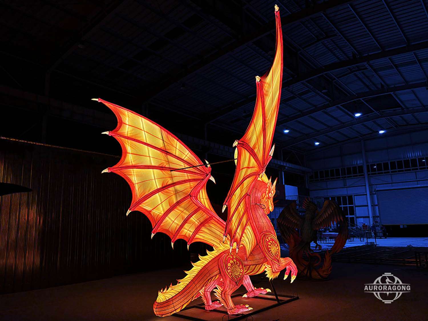 Chinese LED Western Dragon Lantern