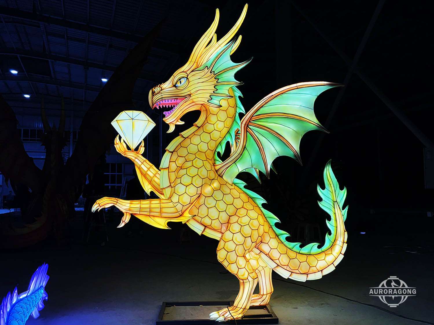 Western Dragon Lantern 1