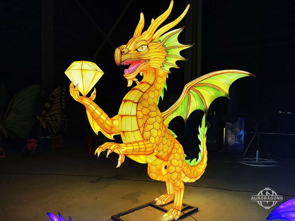 Western Dragon Lantern 2