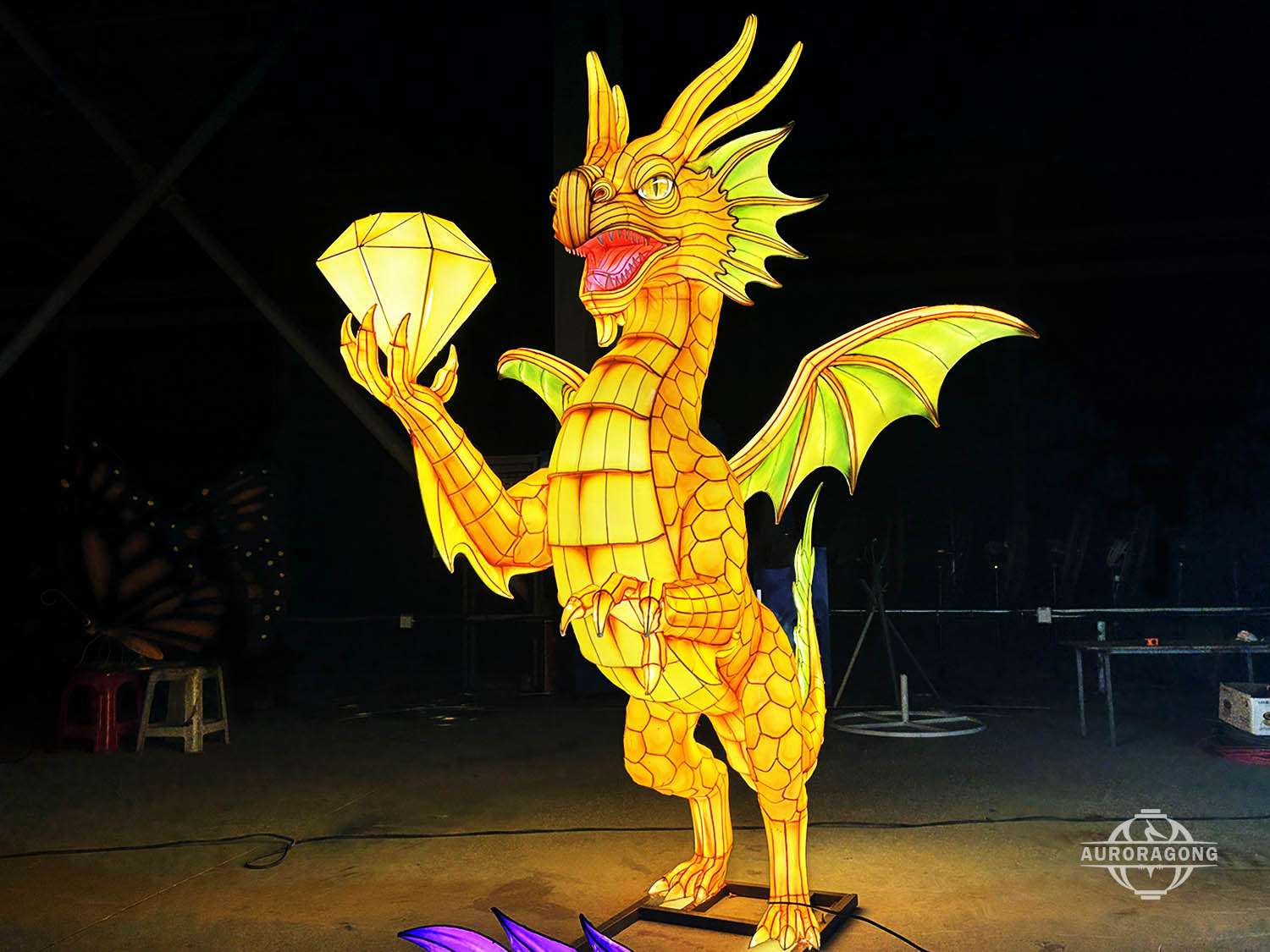 Western Dragon Lantern