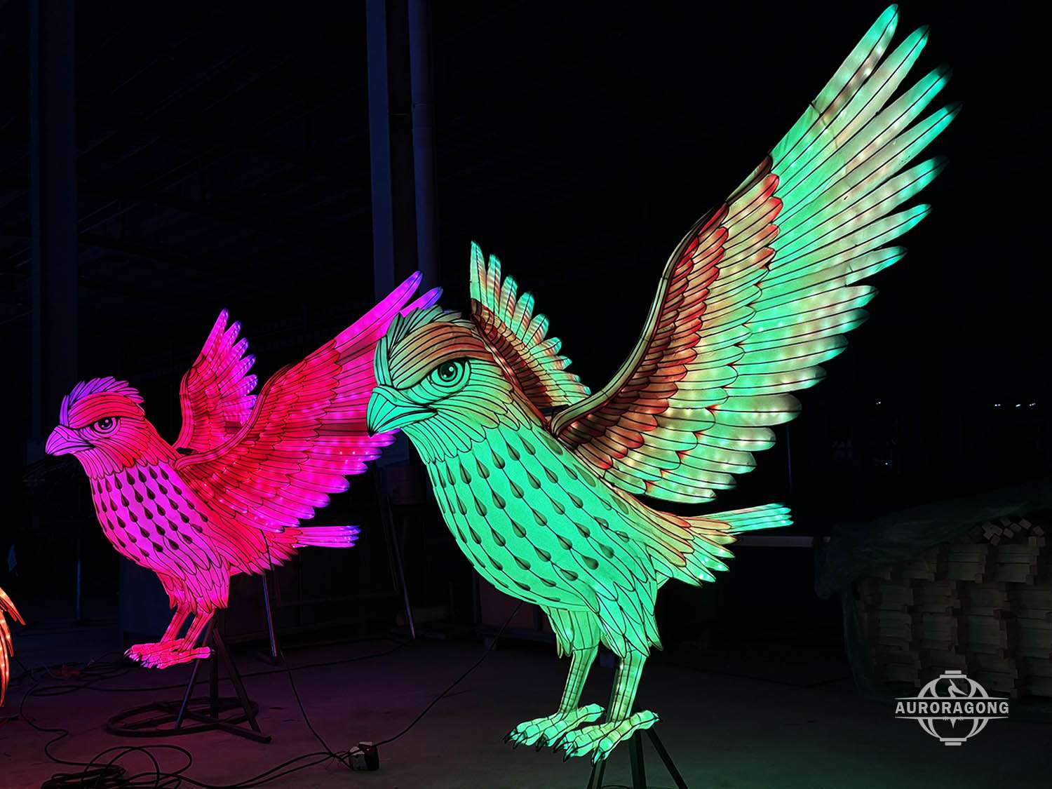 Large size bird lantern 2