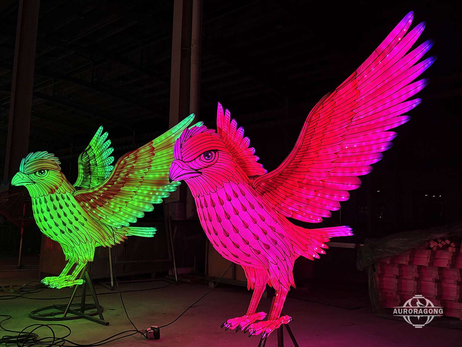 Large size bird lantern 3