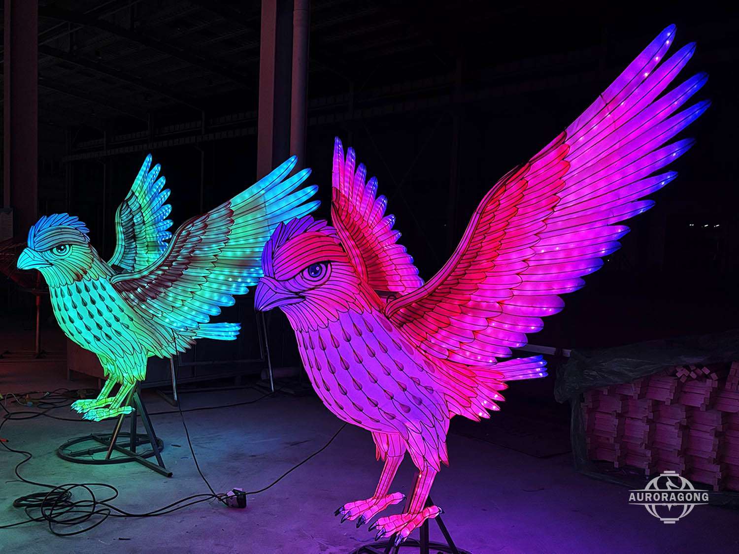 Large size bird lantern 4