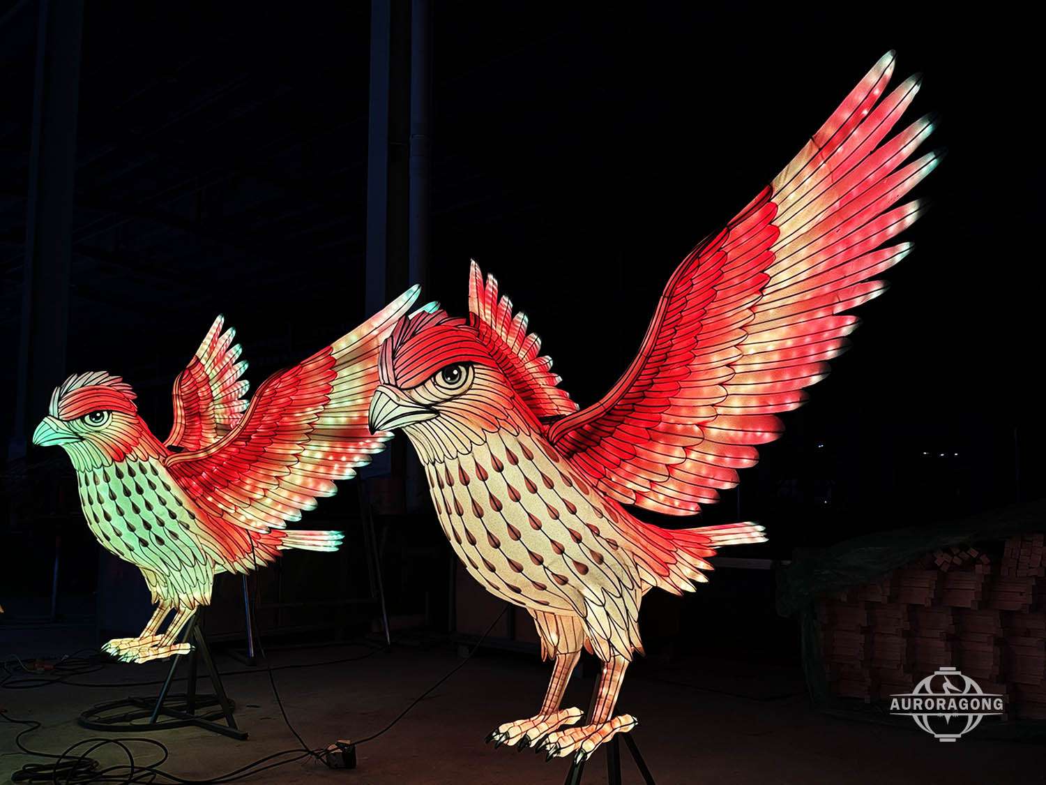 Large size bird lantern 5
