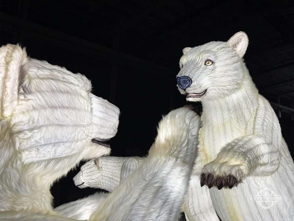 3D Polar Bear Lantern