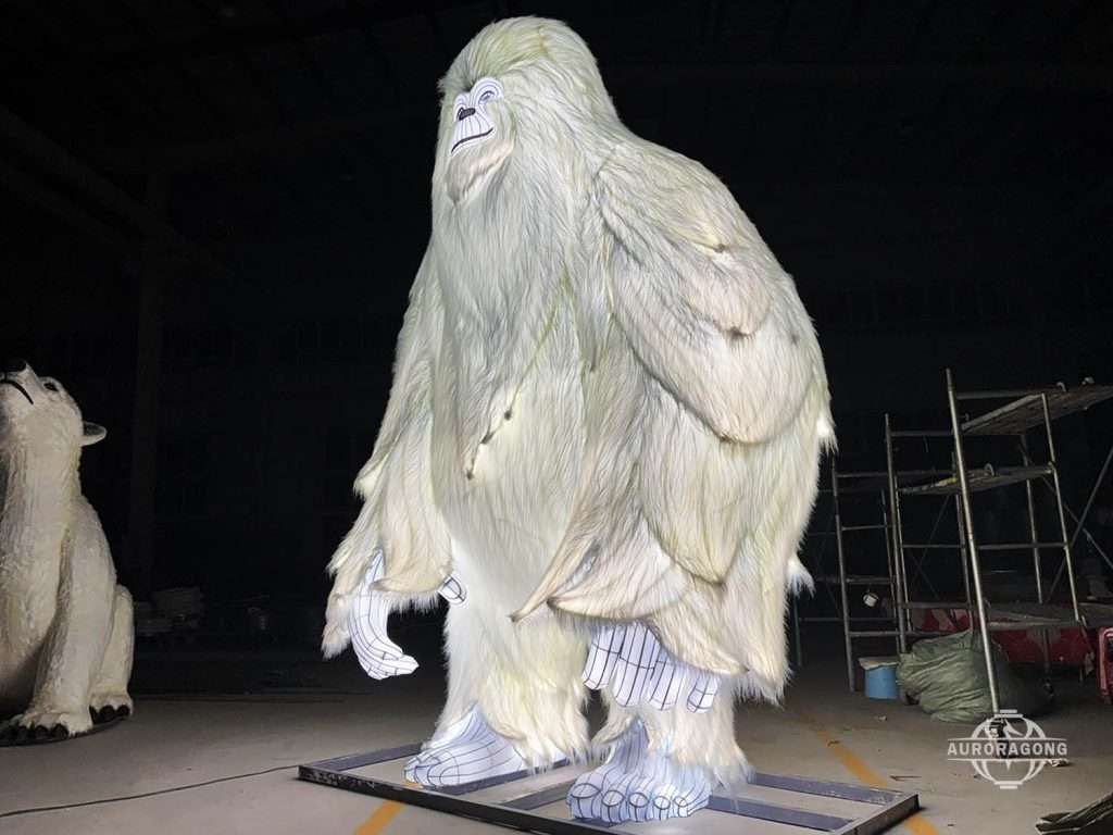 Lifelike Yeti Chinese Lantern Festival