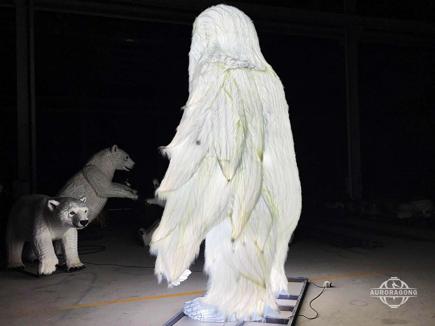 Lifelike Yeti Lantern