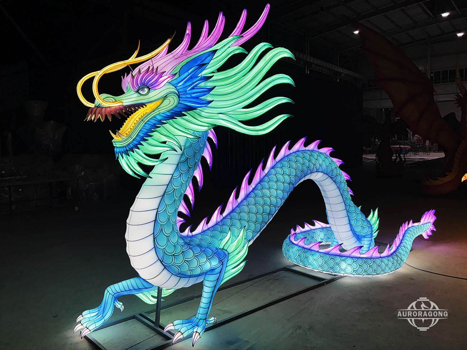 water dragon lantern