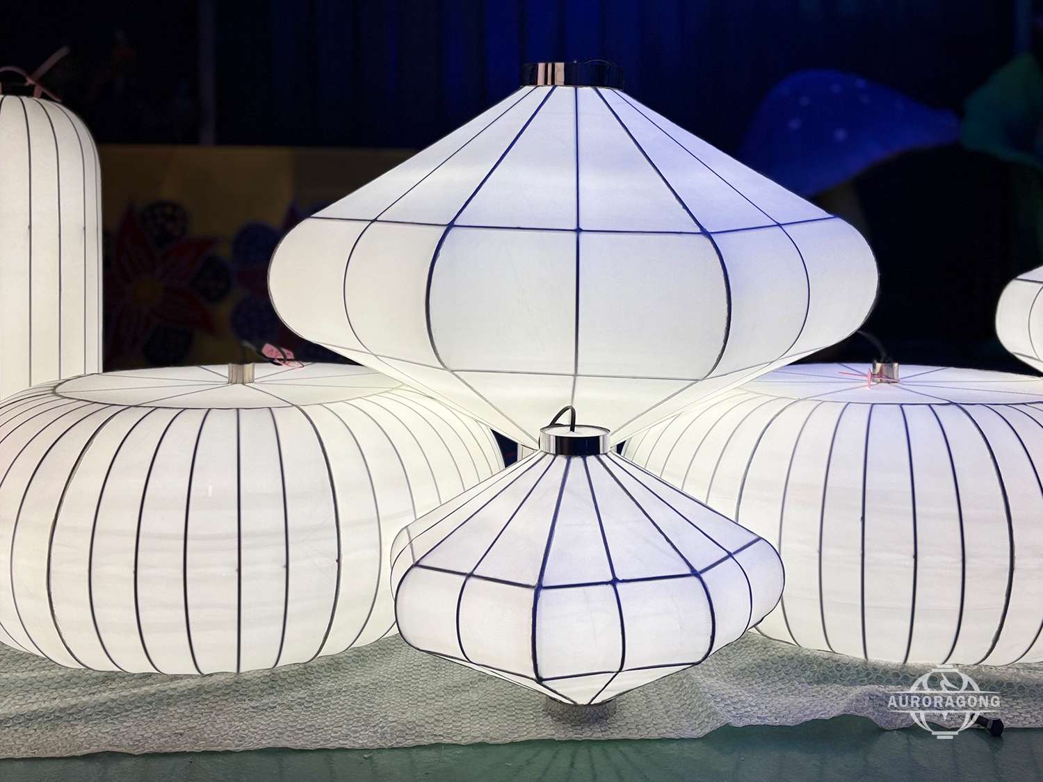 White Decorative Chinese Lantern