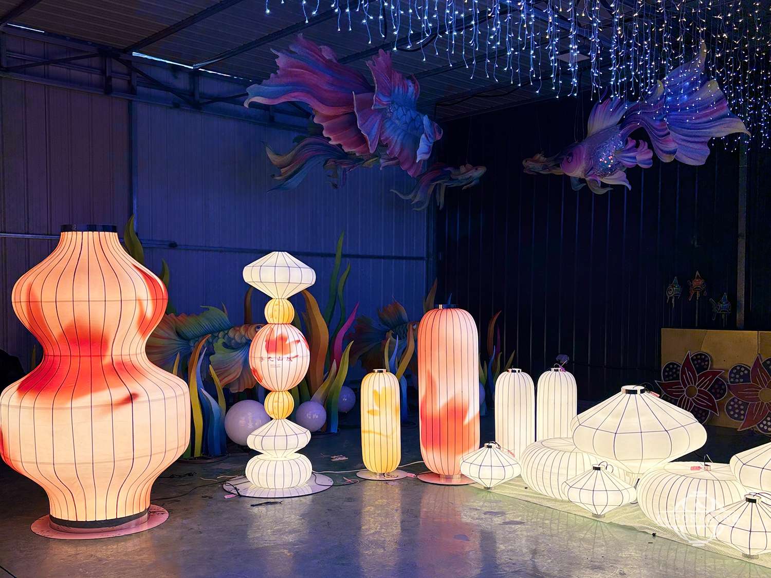 Shopping Mall Decorative Chinese Lantern