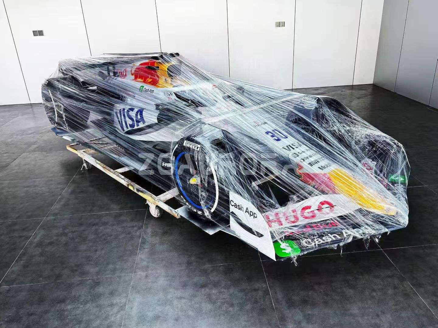 F1 sculpture model