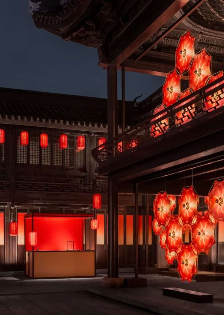 Traditional Chinese lantern decorations