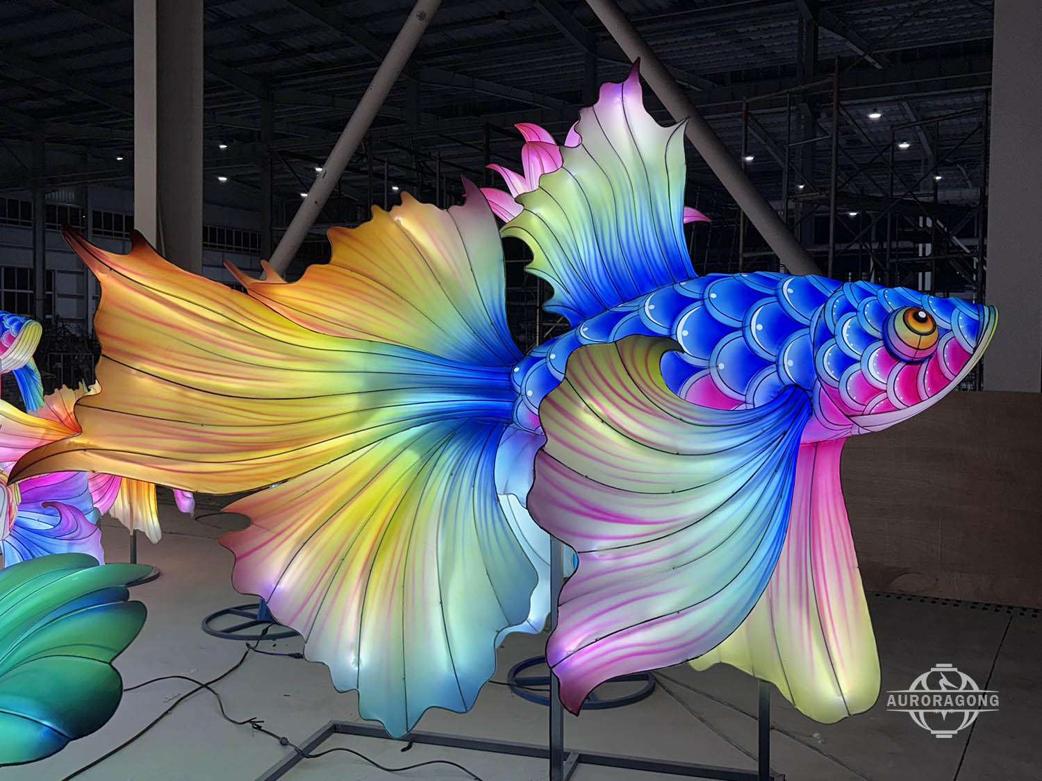 Chinese Lantern Festival Exhibition - Blue goldfish1