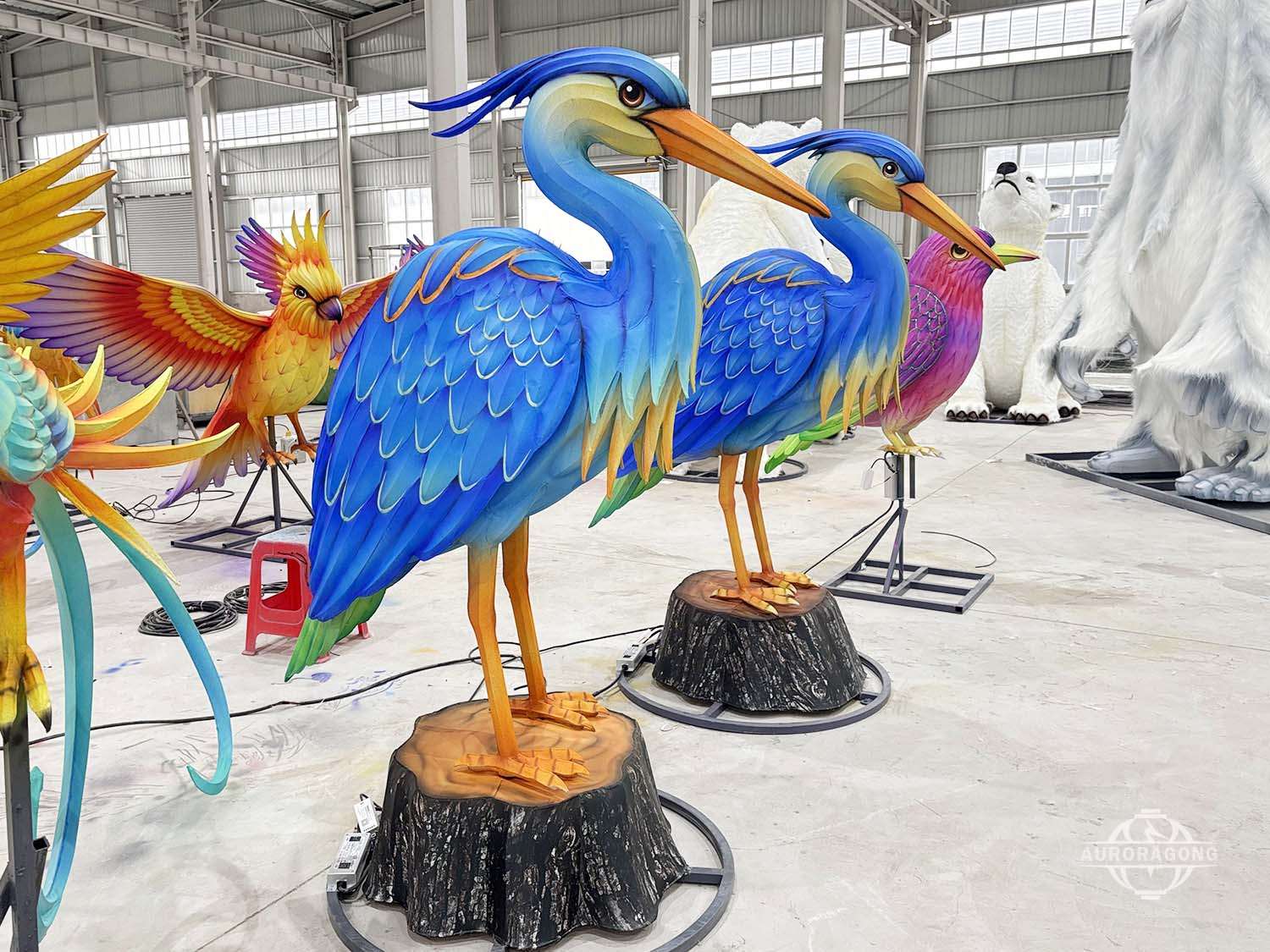 LED Giant Birds Lanterns