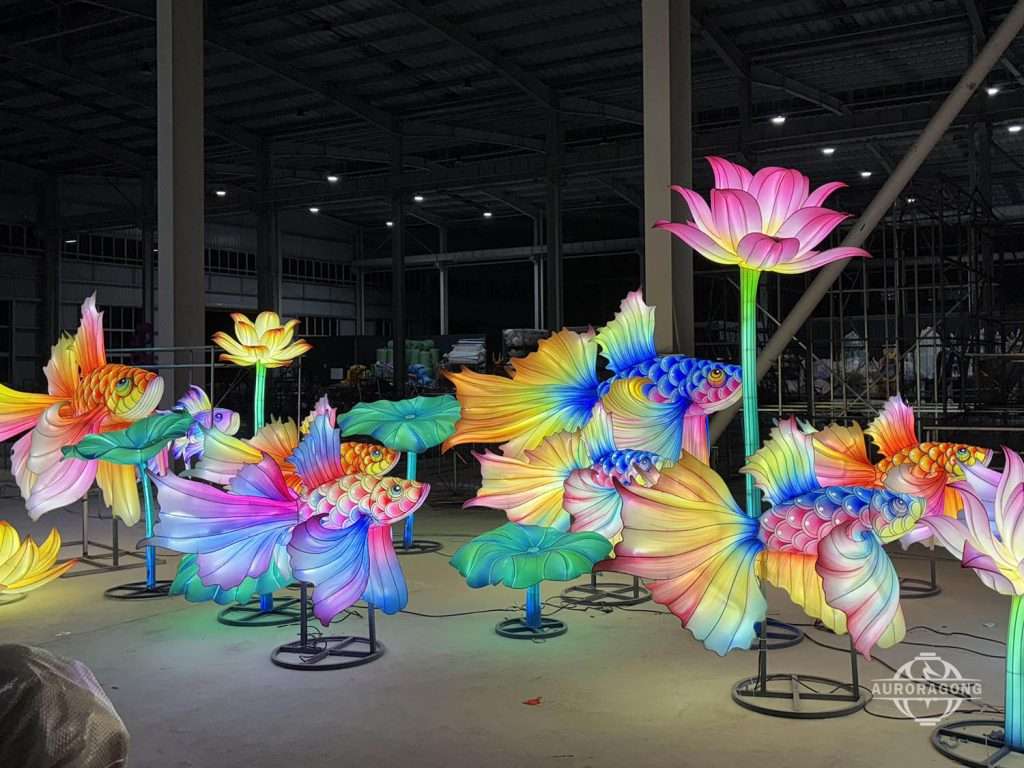 Chinese Lantern Festival Exhibition-Lotus Pond