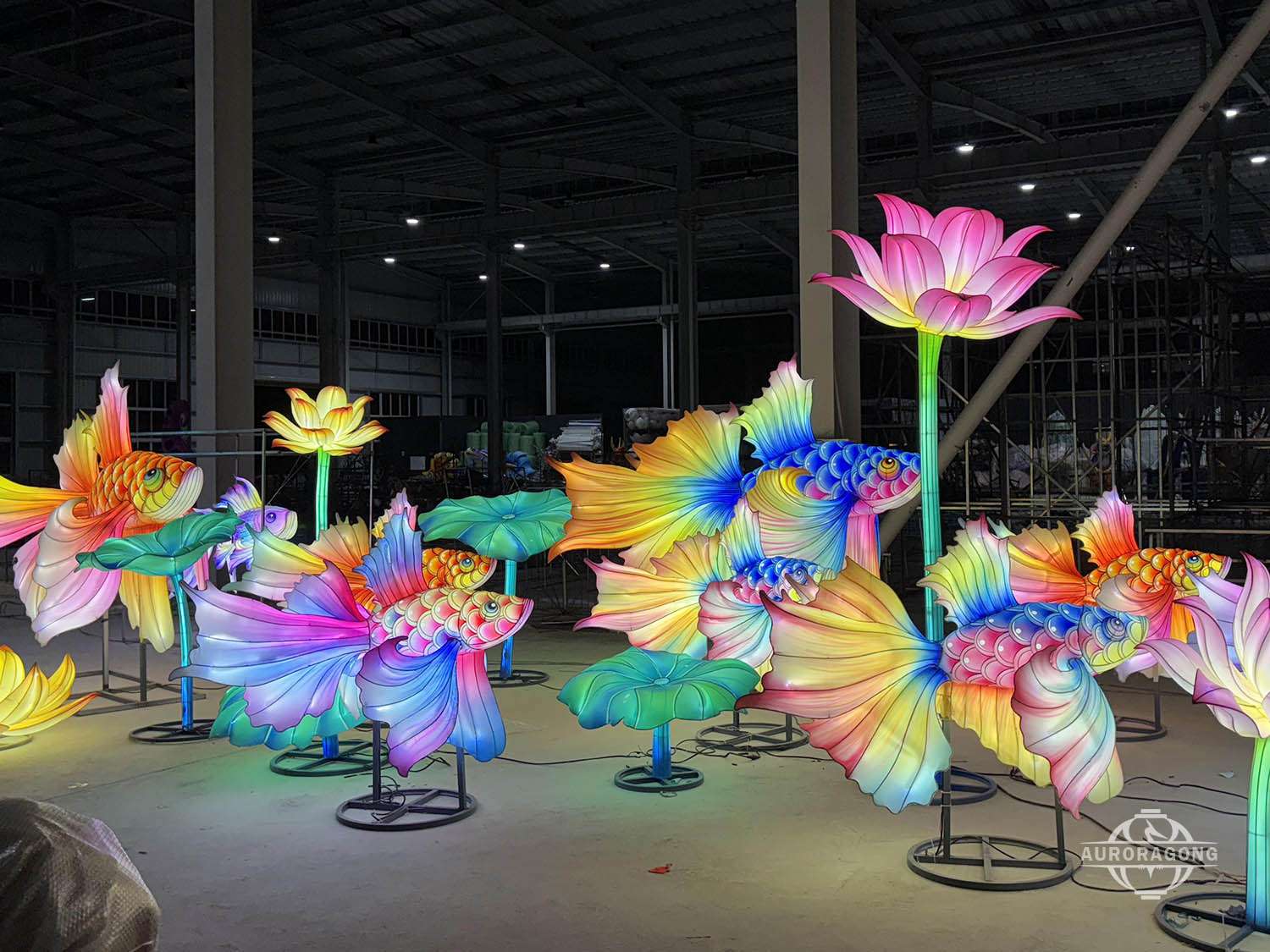 Chinese Lantern Festival Exhibition-Lotus Pond