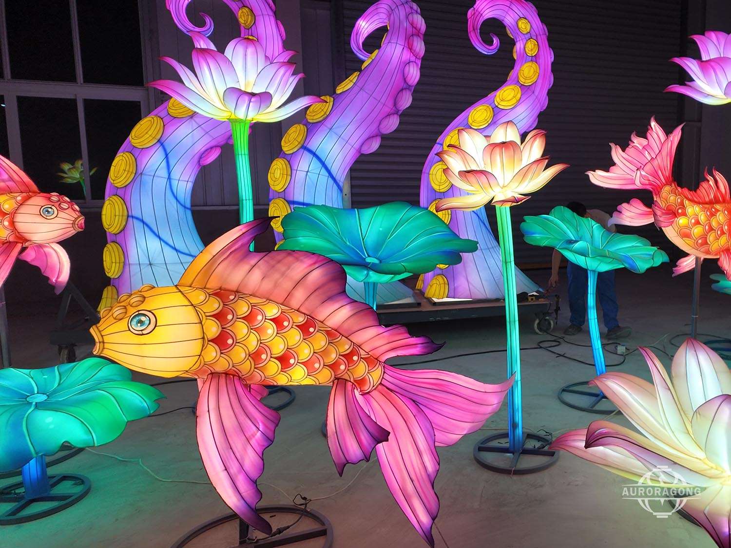 Tiger Lantern for Cultural Events