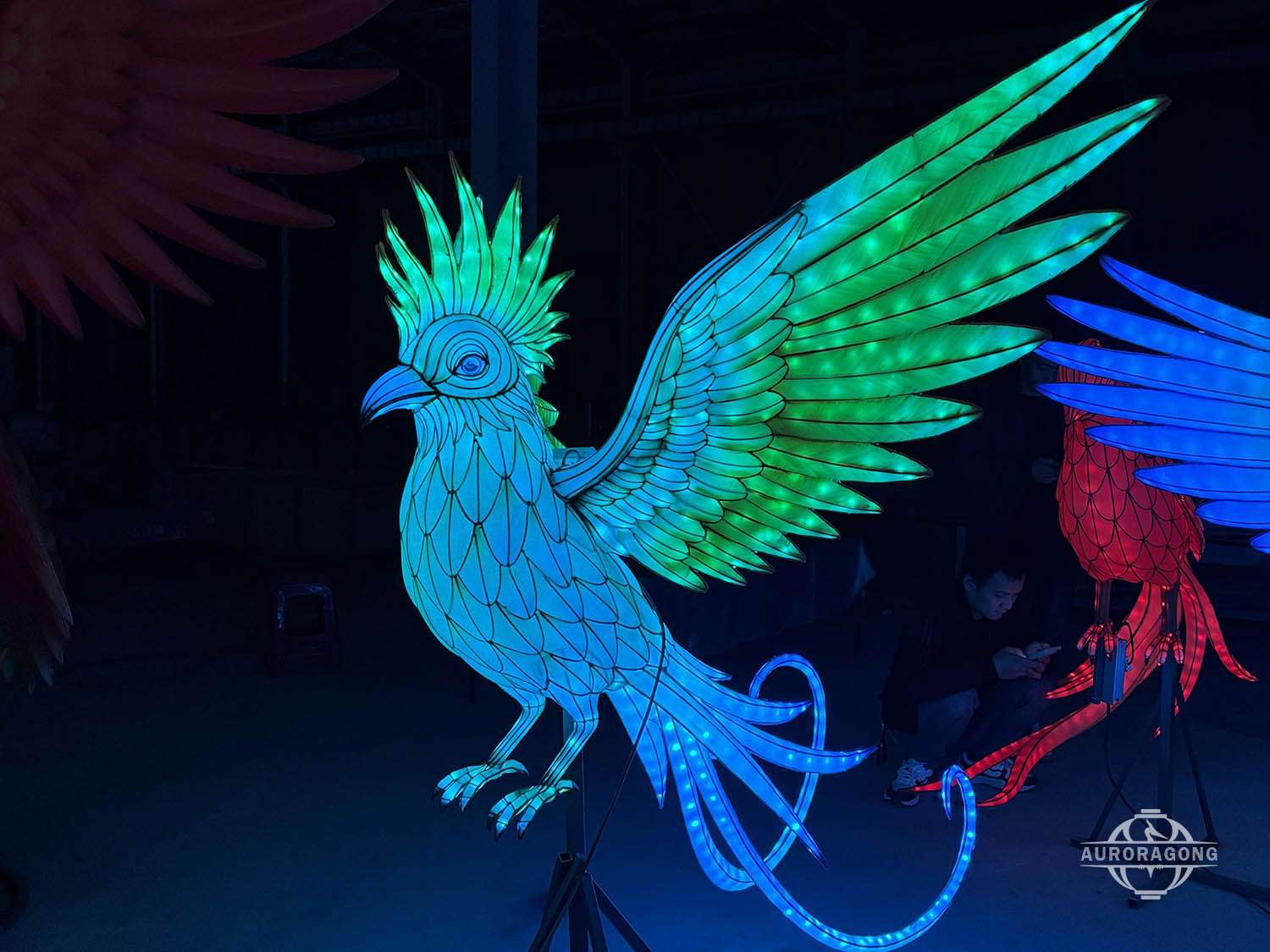Bird Lighting Halloween Lantern