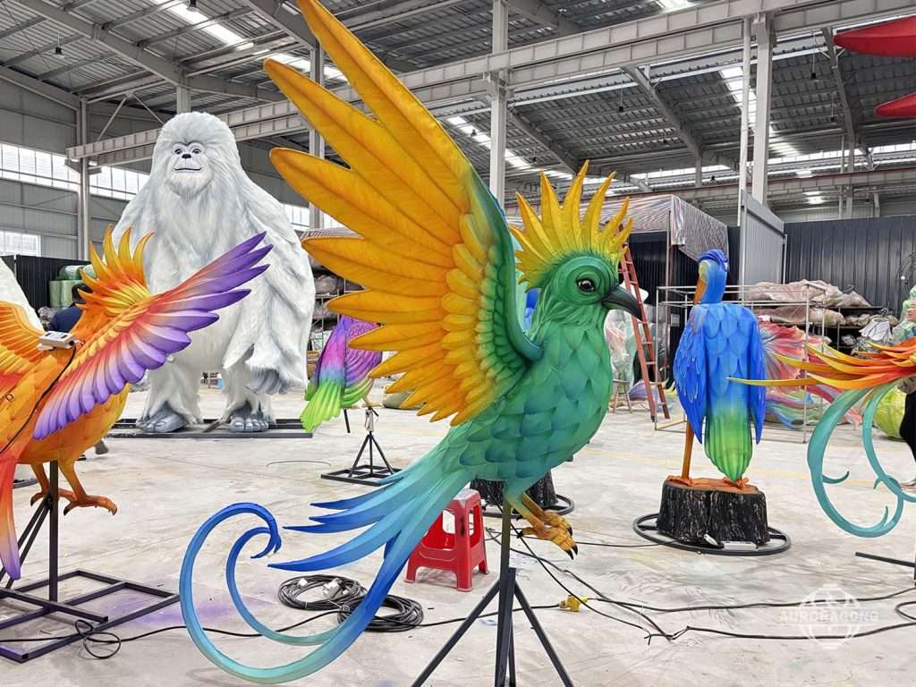 Custom Bird Halloween Lantern