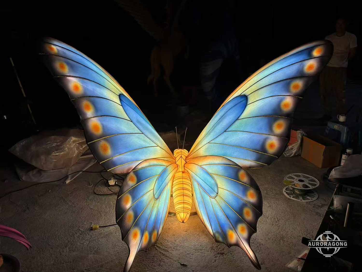 Christmas Butterfly Lantern