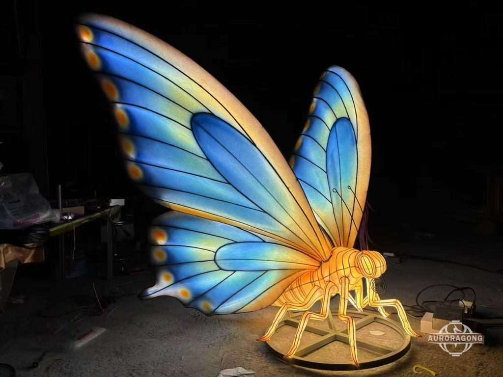 Christmas Lights Festival Butterfly Lantern