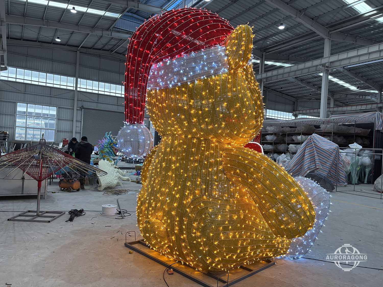 Bear Figures Lantern
