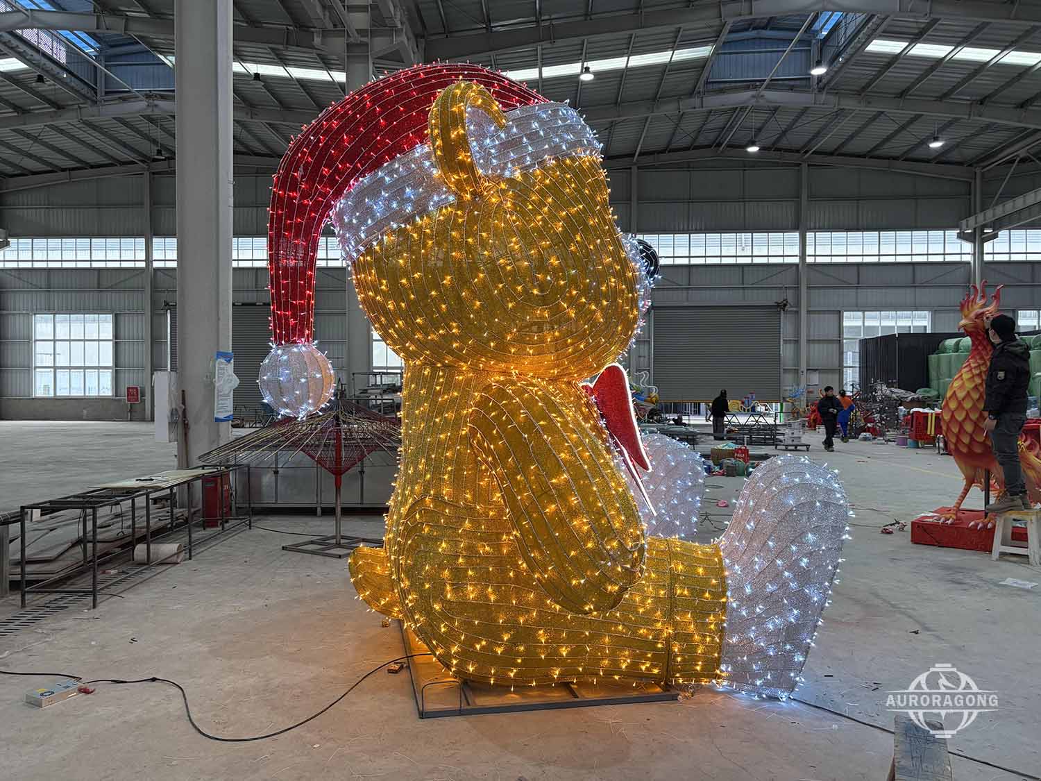 LED Bear Figures Lantern in China